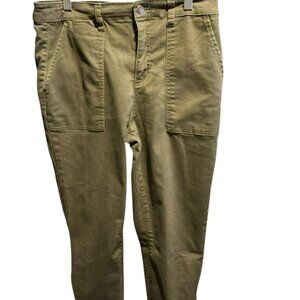 Social Standard by Sanctuary Olive Green Jeans SZ=8 Waist=30 Inseam=25 Cotton